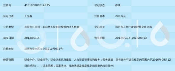 河南劳训人力资源服务