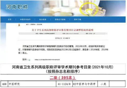 《中医研究》杂志晋升为河南省卫生高级职称评审二类学术期刊的重要意义