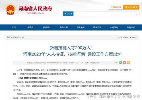 2024年河南人力资源领域必考职业技能等级证书指南